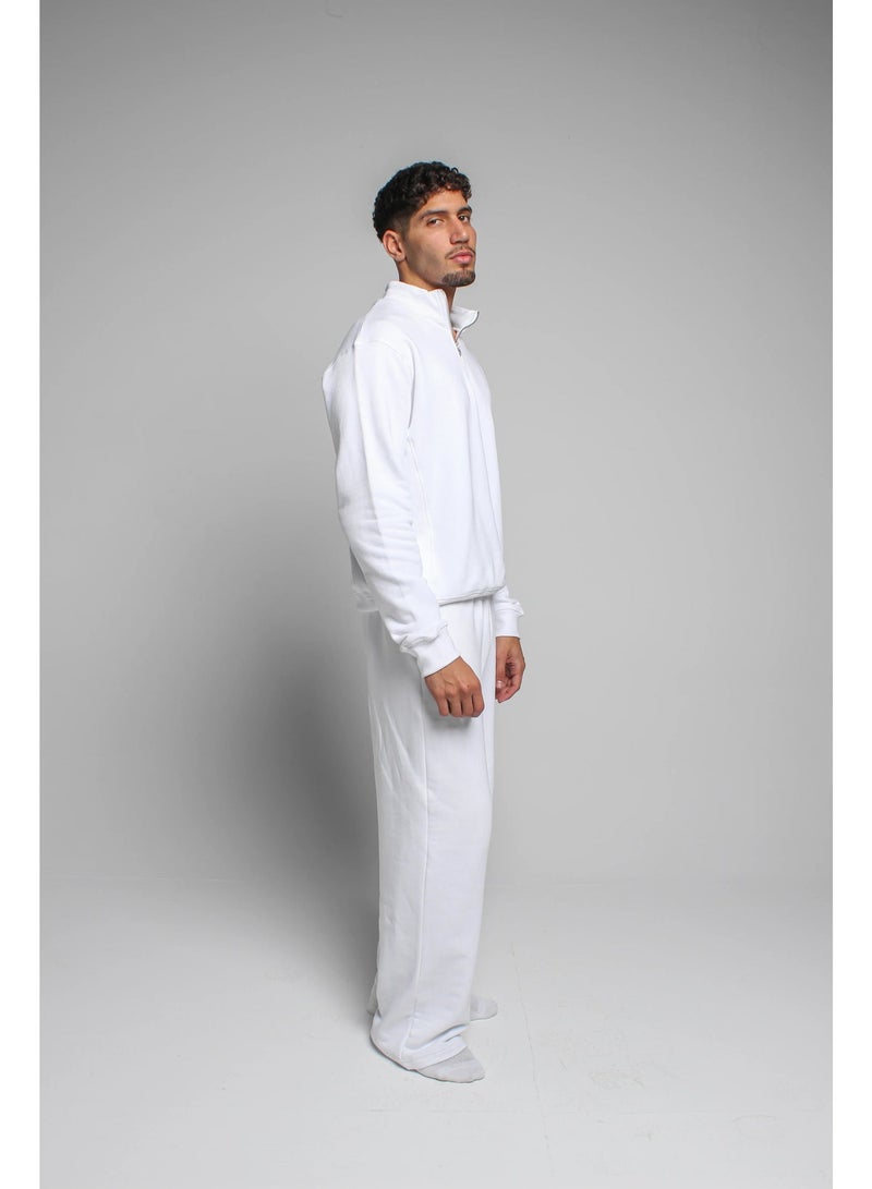 Basic Look Quarter zip Milton Sweatshirt - Image 4